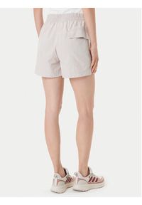 Adidas - adidas Szorty sportowe Essentials 3-Stripes JC8165 Beżowy Loose Fit. Kolor: beżowy. Materiał: syntetyk #4