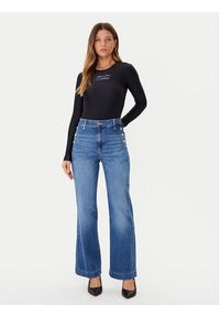 Guess Jeansy W5GA0P D5Q01 Niebieski Wide Leg. Kolor: niebieski #4