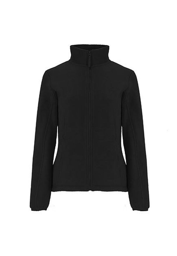 ROLY - Damska Bluza Polarowa Artic Fleece Jacket. Kolor: czarny. Materiał: polar. Sezon: zima. Styl: sportowy