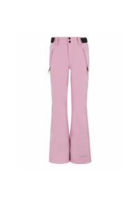 Dziewczęce spodnie narciarskie Protest Lole Softshell. Kolor: różowy. Materiał: softshell. Sezon: zima. Sport: narciarstwo #1
