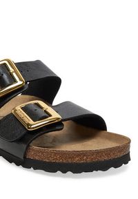 Birkenstock Klapki Sydney Cushion Buckle 1029457 Czarny. Kolor: czarny. Materiał: skóra #4
