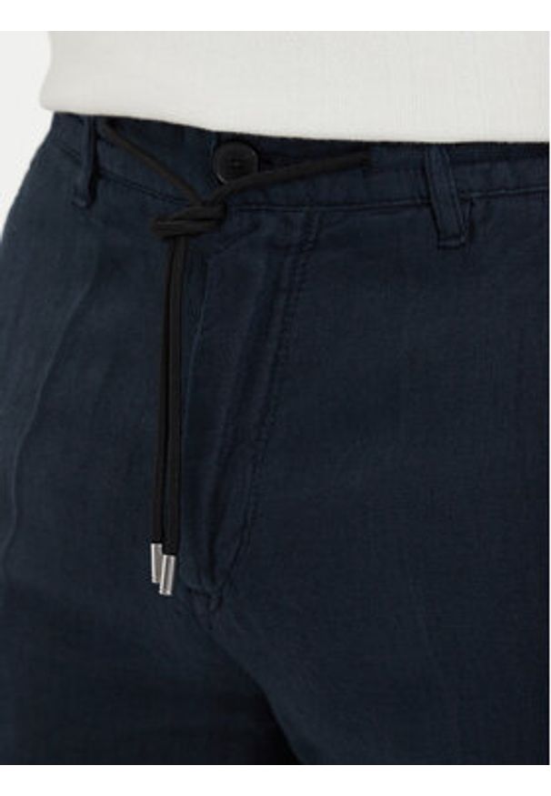 Karl Lagerfeld - KARL LAGERFELD Chinosy 265358 562818 Granatowy Regular Fit. Kolor: niebieski. Materiał: syntetyk