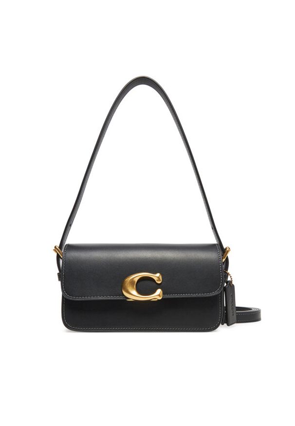 Coach Torebka Zoe CAM18 Czarny. Kolor: czarny. Materiał: skórzane