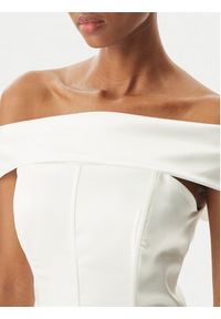 Rinascimento Sukienka wieczorowa CFC0123802003 Biały Regular Fit. Kolor: biały. Materiał: syntetyk. Styl: wizytowy #4