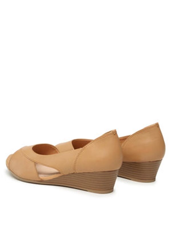 Lasocki Sandały OCE-TTT-06 Brązowy. Kolor: brązowy. Materiał: skóra