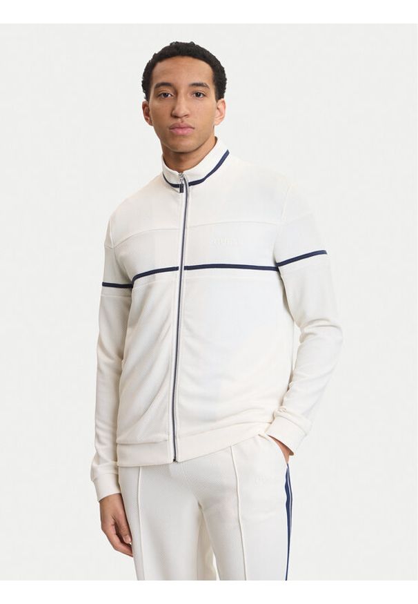 Guess Bluza Z6GQ29 K3212 Écru Regular Fit. Materiał: syntetyk