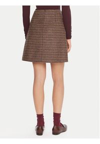 Weekend Max Mara Spódnica trapezowa Vata 2525106072 Brązowy Regular Fit. Kolor: brązowy. Materiał: wełna #5