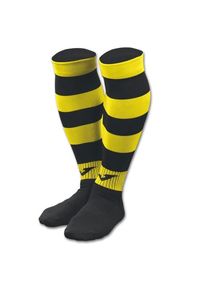 Getry piłkarskie Joma Zebra II czarno-żółty. Kolor: żółty. Wzór: motyw zwierzęcy. Sport: piłka nożna #1