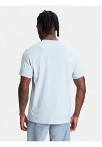 Calvin Klein Jeans T-Shirt LV040HM265 Niebieski Regular Fit. Kolor: niebieski. Materiał: bawełna #5