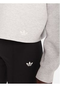 Adidas - adidas Bluza Off Placed 3-Stripes JW3596 Szary Regular Fit. Kolor: szary. Materiał: bawełna #5