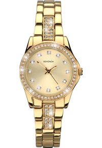Zegarek Sekonda Zegarek damski Sekonda 2020 CYRKONIE złoty. Kolor: złoty #1