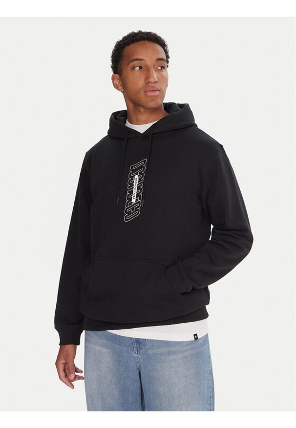 DC Shoes Bluza EDYFT03557 KVJ0 Czarny Regular Fit. Kolor: czarny. Materiał: bawełna