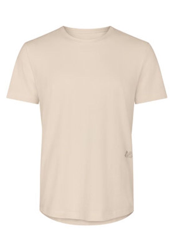 Sloggi T-Shirt 10215508 Beżowy Regular Fit. Kolor: beżowy. Materiał: bawełna