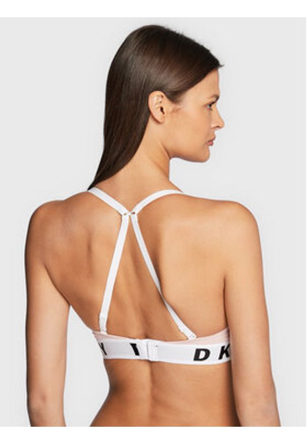 DKNY Biustonosz push-up DK4518 Różowy. Kolor: różowy. Materiał: bawełna. Rodzaj stanika: push-up