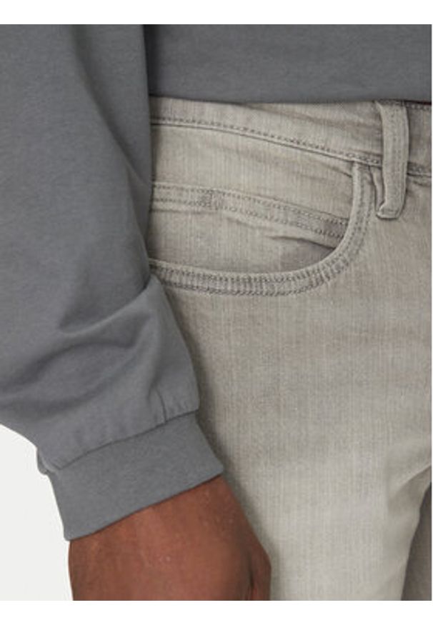 INDICODE Szorty jeansowe Kaden Holes 70-104 Szary Regular Fit. Kolor: szary. Materiał: bawełna