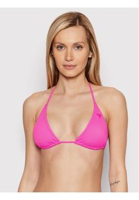 Góra od bikini Guess. Kolor: różowy. Materiał: syntetyk #1