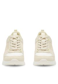 DeeZee Sneakersy ADARA WAG1270307A Beżowy. Kolor: beżowy. Materiał: skóra #3