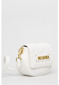 Love Moschino torebka kolor biały. Kolor: biały. Rodzaj torebki: na ramię #3