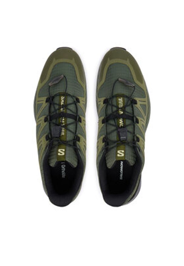 salomon - Salomon Buty do biegania Speedcross Peak L47948700 Brązowy. Kolor: brązowy. Materiał: materiał. Model: Salomon Speedcross