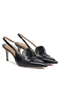 Lauren Ralph Lauren - LAUREN RALPH LAUREN Szpilki 802982850001 Czarny. Kolor: czarny. Materiał: skóra. Obcas: na szpilce #1