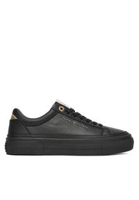 TOMMY HILFIGER - Sneakersy Tommy Hilfiger. Kolor: czarny. Obcas: na platformie