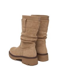 Clara Barson Botki CEO-WS6332-01 Beżowy. Kolor: beżowy. Materiał: materiał #6