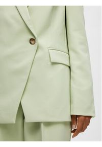 Selected Femme Marynarka Doah 16088116 Zielony Regular Fit. Kolor: zielony. Materiał: syntetyk #5
