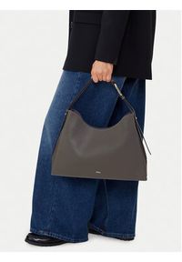 Furla Torebka Nuvola L Hobo WB01246 HSF000 CN 4283S 1007 Szary. Kolor: szary. Materiał: skórzane #6