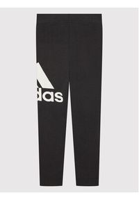 Adidas - adidas Legginsy Essentials Tights GN4081 Czarny Slim Fit. Kolor: czarny. Materiał: bawełna #3