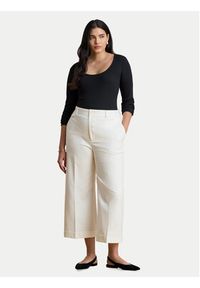Lauren Ralph Lauren - LAUREN RALPH LAUREN Bluzka 200980145005 Czarny Slim Fit. Kolor: czarny. Materiał: bawełna #4