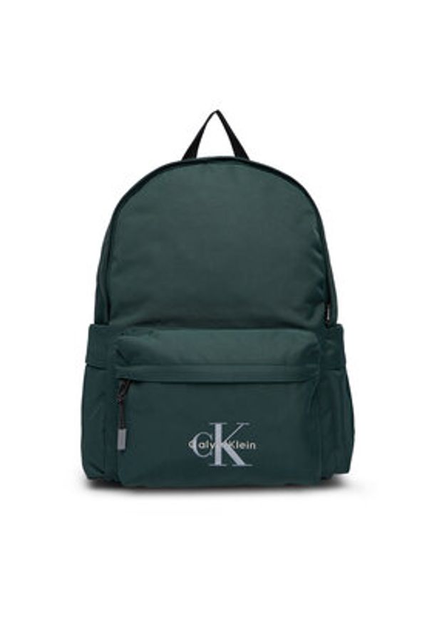Calvin Klein Plecak Bold Round Backpack LV04D3114G Zielony. Kolor: zielony. Materiał: materiał