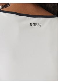 Guess Top V6GP09 K2999 Écru Slim Fit. Kolor: kremowy. Materiał: syntetyk #2