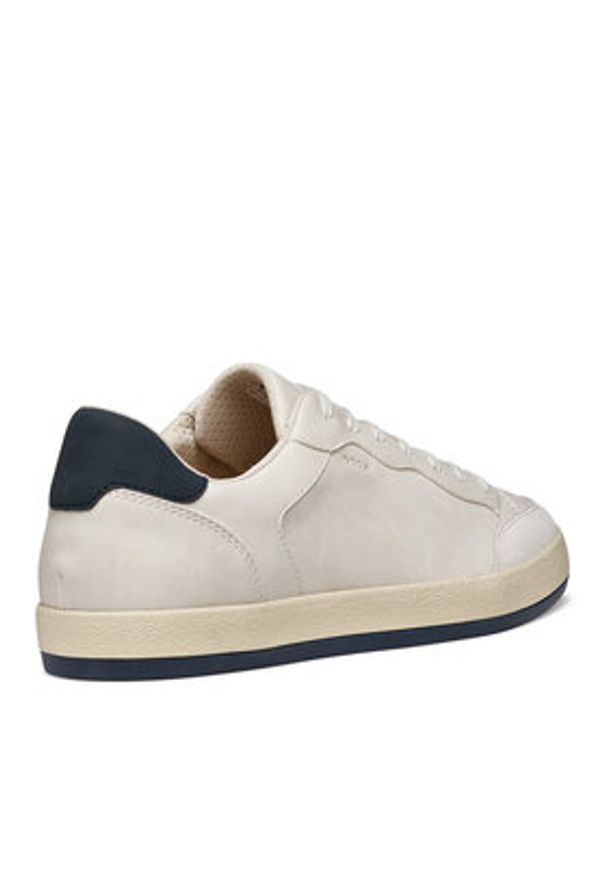 Geox Sneakersy U Serifos U65LSG 0EK22 C0156 Biały. Kolor: biały. Materiał: skóra