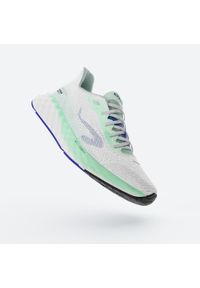 KIPRUN - Buty do biegania męskie Kiprun KS900 Light. Kolor: zielony, biały, niebieski, wielokolorowy. Materiał: materiał. Szerokość cholewki: normalna. Wzór: geometria. Sport: fitness