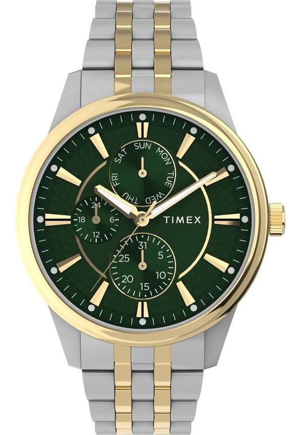 Zegarek Timex Zegarek męski Timex TW2Y21400 srebrny. Kolor: srebrny