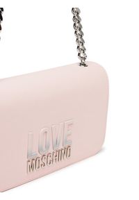 Love Moschino - LOVE MOSCHINO Torebka JC4254PP0MKD0601 Różowy. Kolor: różowy. Materiał: skórzane #3