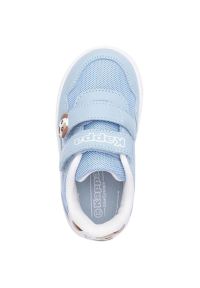 Buty Kappa Pio M Sneakers Jr 280023M 6510 niebieskie. Okazja: na co dzień. Zapięcie: rzepy. Kolor: niebieski. Materiał: syntetyk, guma. Szerokość cholewki: normalna. Wzór: paski #5