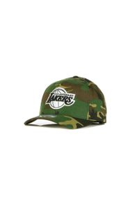 Mitchell & Ness - Czapka Los Angeles Lakers blk/wht logo 110. Kolor: wielokolorowy, brązowy, zielony. Styl: sportowy #1