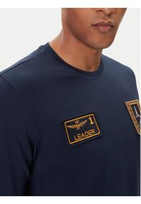 Aeronautica Militare Longsleeve 252TS2488UJ00710 Granatowy Regular Fit. Kolor: niebieski. Materiał: bawełna. Długość rękawa: długi rękaw #5