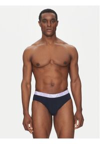 Emporio Armani Underwear Komplet 3 par slipów EM000258 AF10778 MB139 Granatowy. Kolor: niebieski. Materiał: bawełna #6
