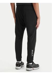 RVCA Spodnie dresowe Yogger II AVYNP00109 Czarny Slim Fit. Kolor: czarny. Materiał: syntetyk #2