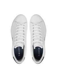 Lacoste Sneakersy 7-48SMA0011 Biały. Kolor: biały. Materiał: skóra