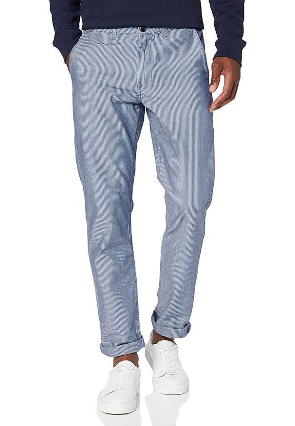 Lee - SPODNIE MĘSKIE LEE CHINO WASHED STIPE L768KREV