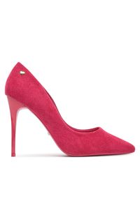 DeeZee Szpilki AB2-4503B Różowy. Kolor: różowy. Materiał: materiał. Obcas: na szpilce #1