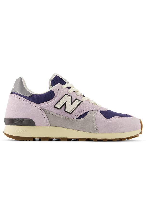 Buty unisex New Balance U475RGB – fioletowe. Okazja: na co dzień. Kolor: fioletowy. Materiał: zamsz, materiał. Szerokość cholewki: normalna