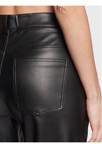 Fransa Spodnie z imitacji skóry Bellis 20611220 Czarny Regular Fit. Kolor: czarny. Materiał: skóra #5