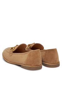 DeeZee Loafersy 1-141-1 Brązowy. Kolor: brązowy. Materiał: materiał #6