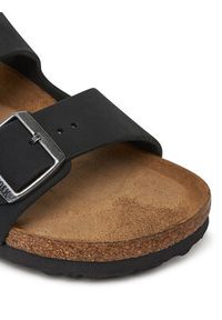 Birkenstock Klapki Arizona SFB 1019035 Czarny. Kolor: czarny. Materiał: nubuk, skóra #4