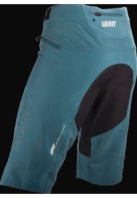 Spodenki rowerowe LEATT Shorts MTB Gravity 4.0. Kolor: zielony, niebieski, wielokolorowy. Sport: kolarstwo