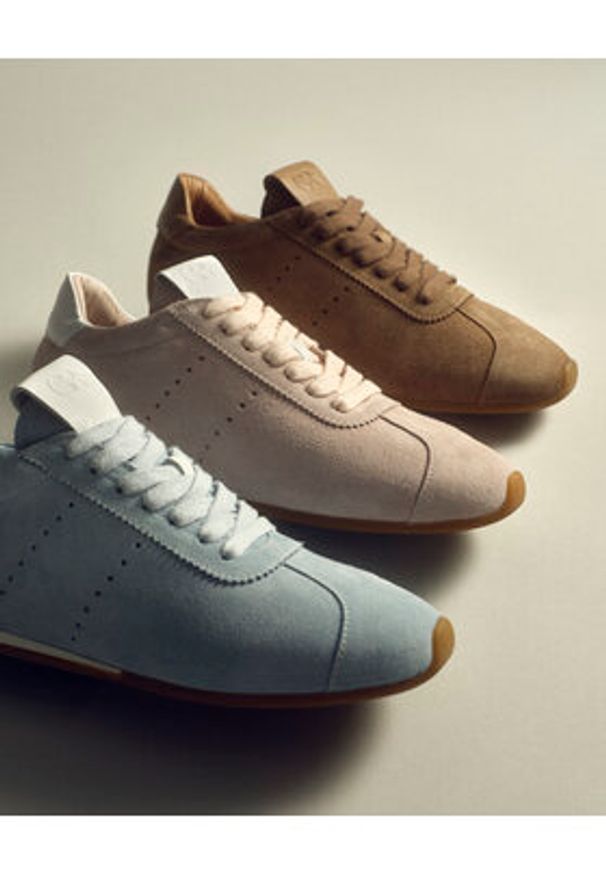 Gino Rossi Sneakersy AYA-110125 Niebieski. Kolor: niebieski. Materiał: zamsz, skóra